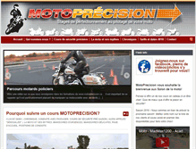 Tablet Screenshot of motoprecision.ca